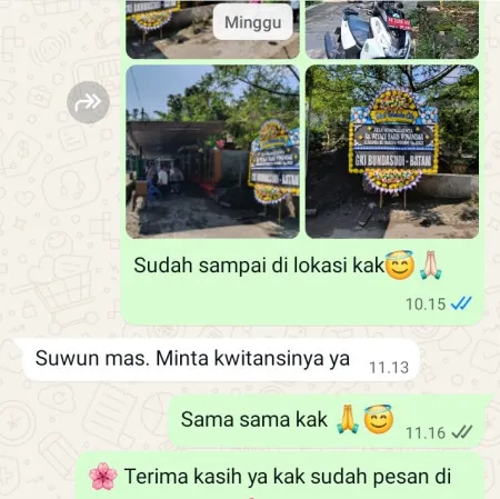 Pengiriman Papan Bunga Duka Donorati Purworejo