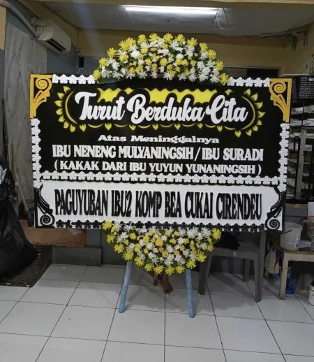 Papan Bunga Duka Donorati Purworejo