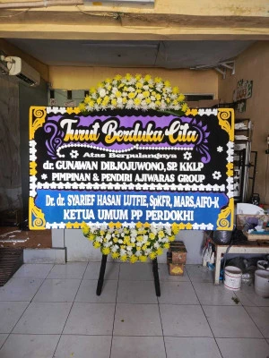 Papan Bunga di Donorati Purworejo